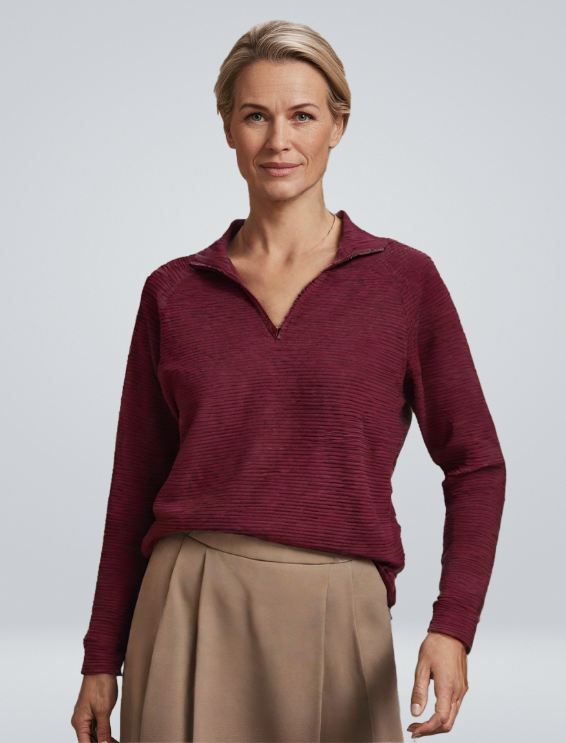 Sanne | Warm V-Neck Sweater