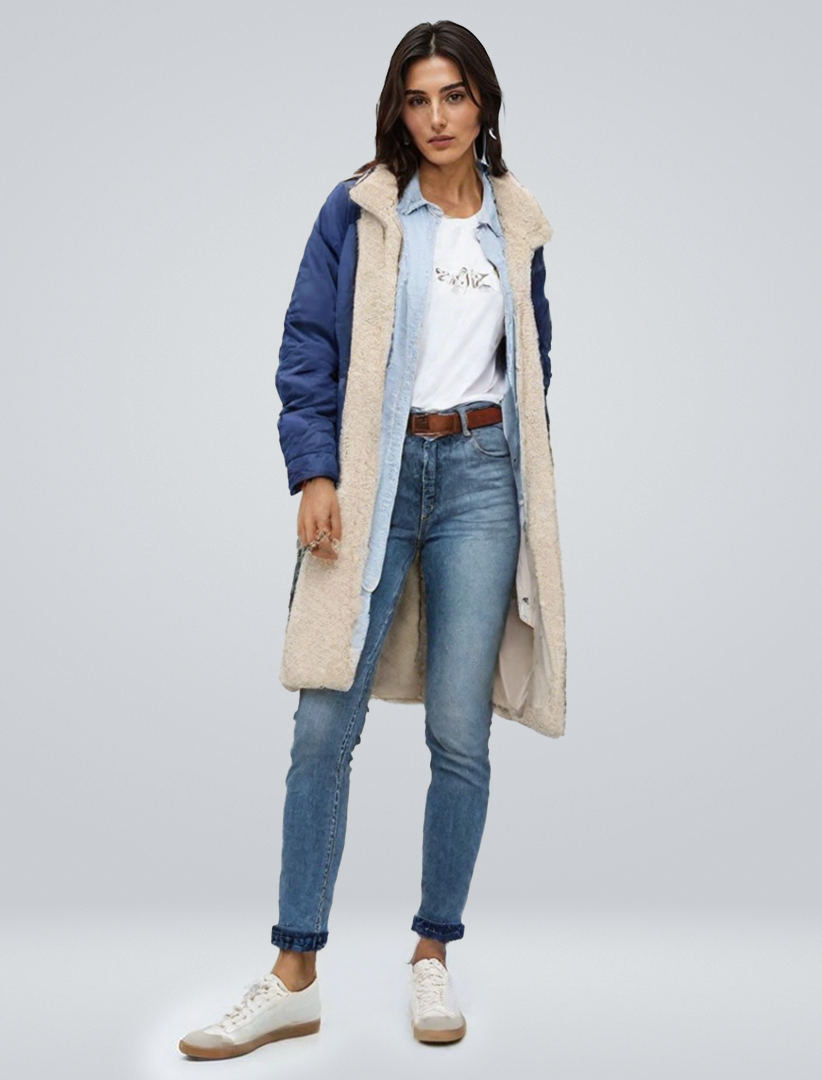Nora | Long Reversible Coat