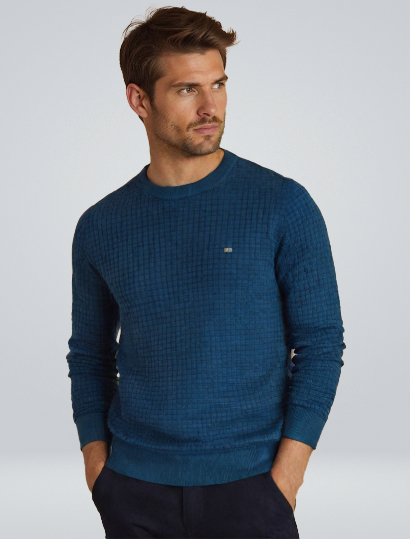 | Knitted Sweater with Logo