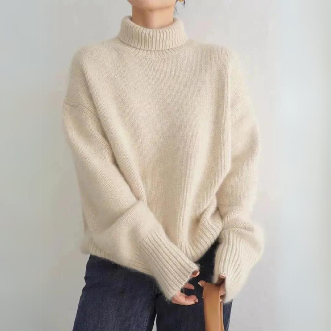 Lena | Cashmere Turtleneck Sweater