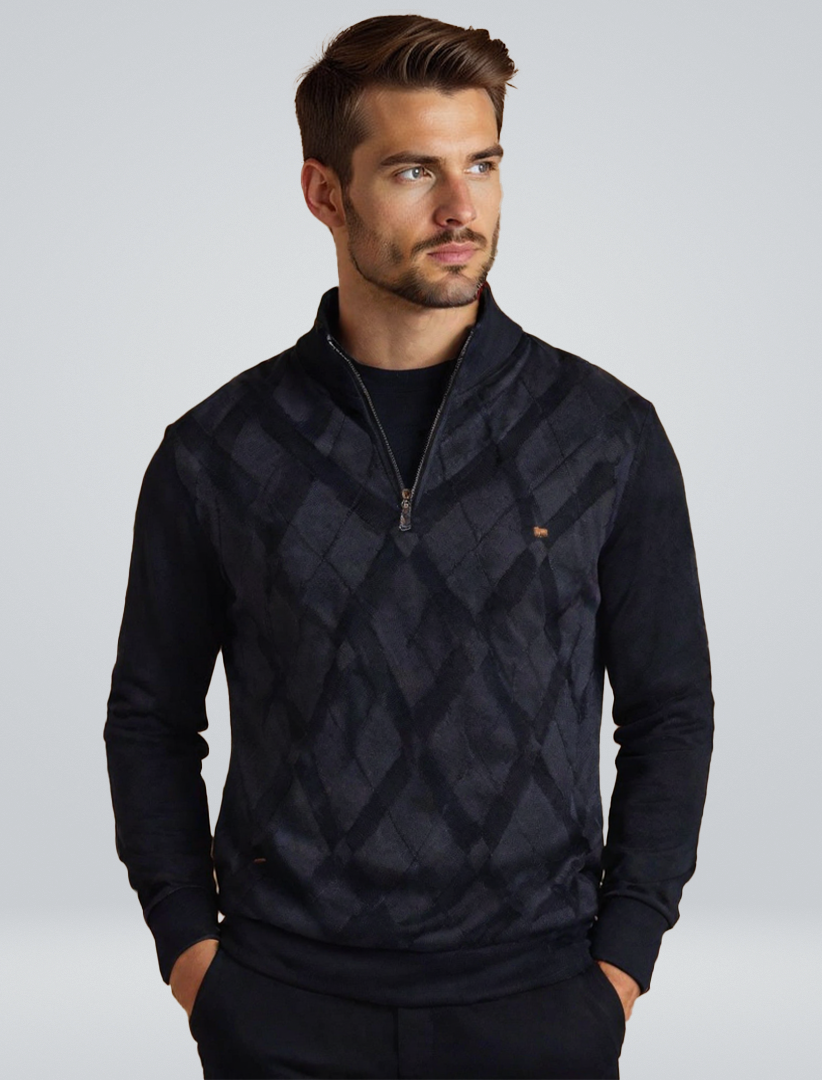 | Argyle Diamond Sweater