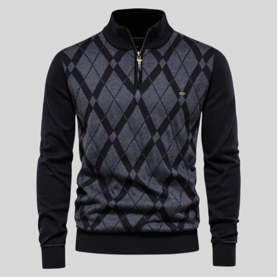 | Argyle Diamond Sweater