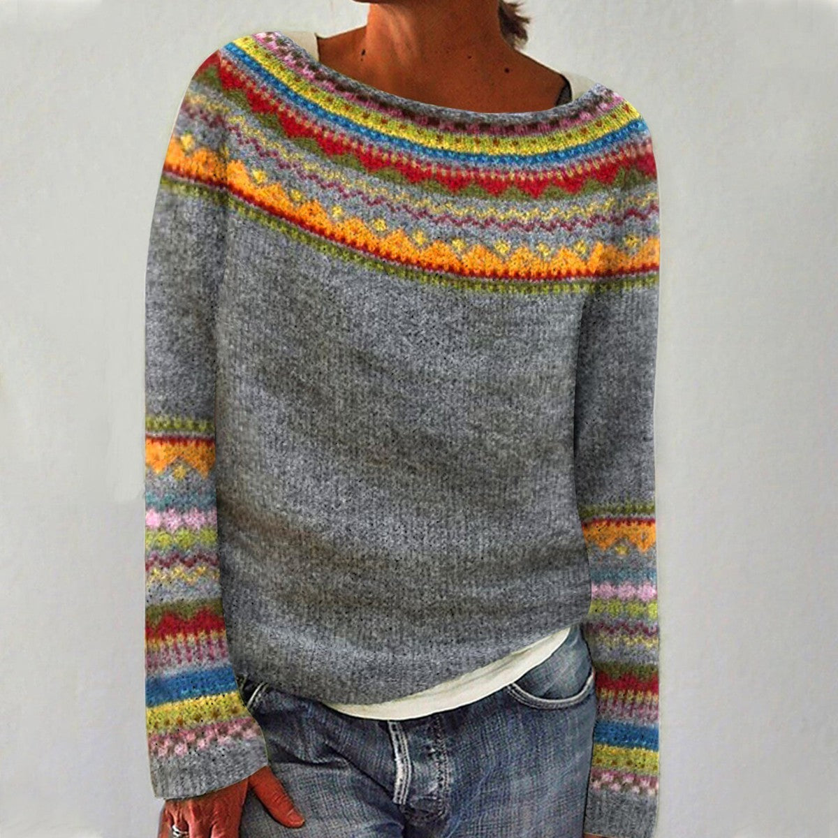 Silvia | Vintage Knitted Sweater [Buy 1 Get 1 Free]