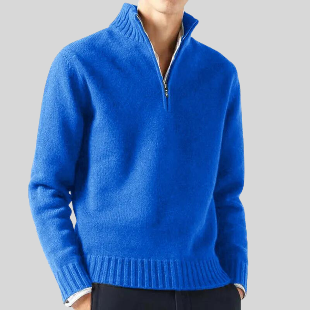 | Luxury Half-Zip Sweater