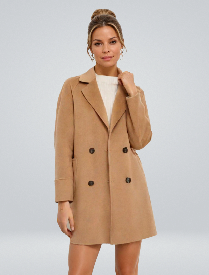 Janna | Elegant Long Coat for Women