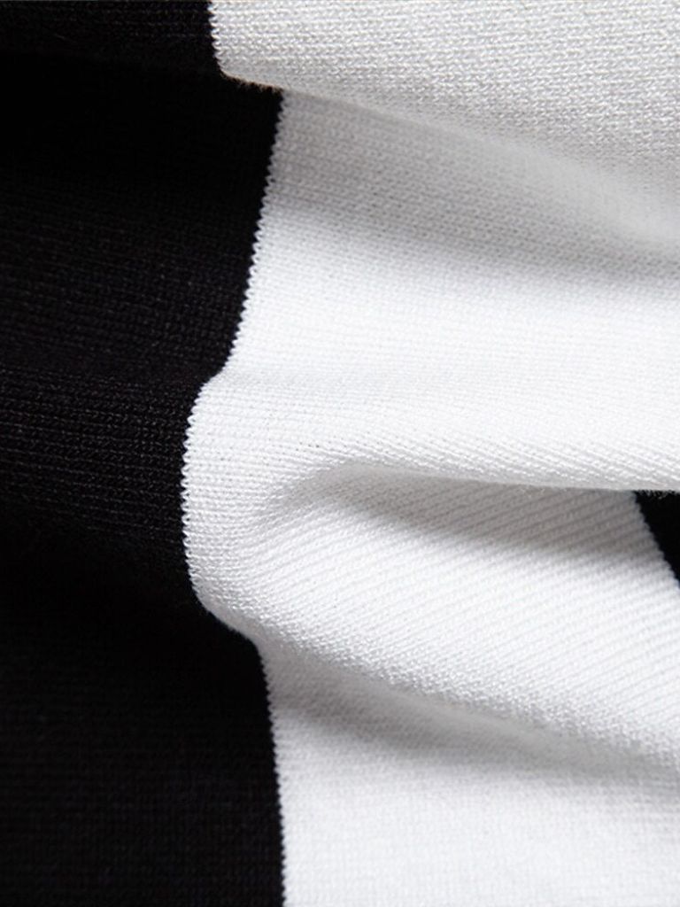 Navy Stripe Polo