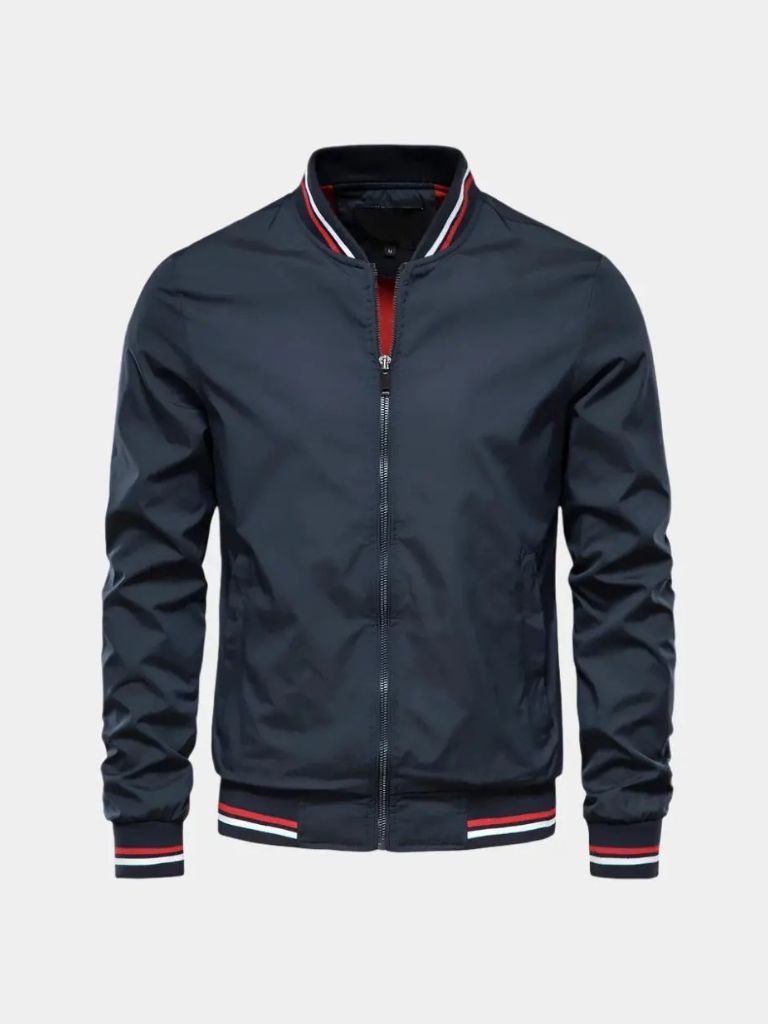 Casual Bomber Jacket - Cross & Crown