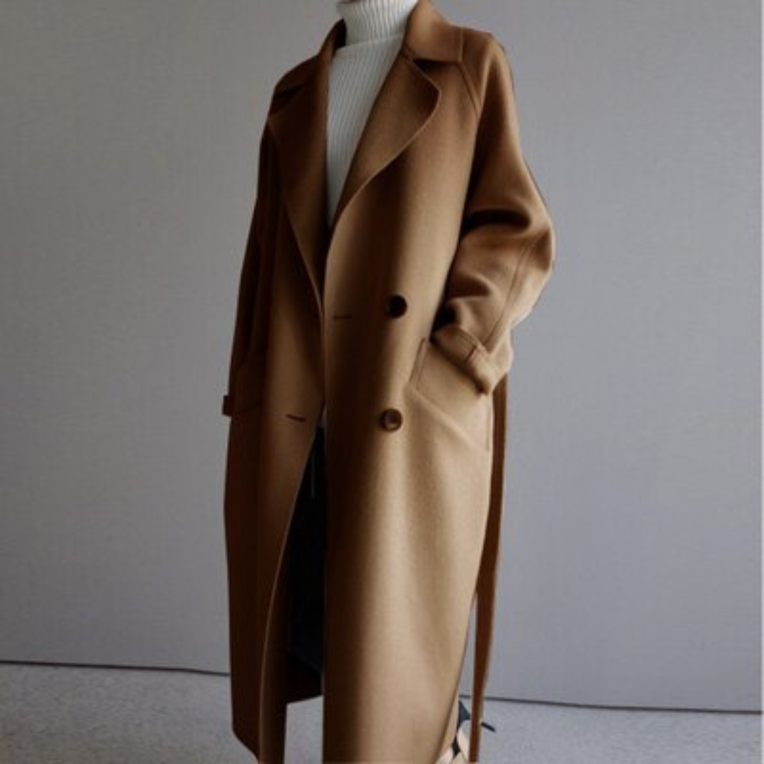 Janna | Elegant Long Coat for Women