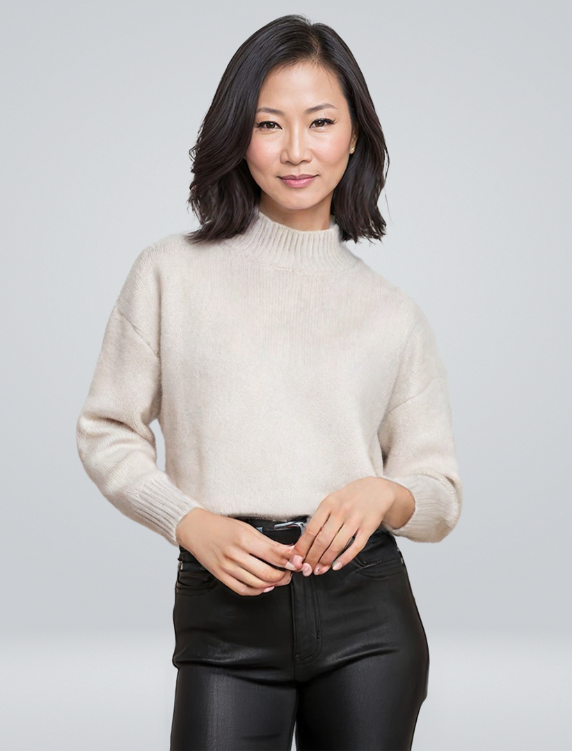 Lena | Cashmere Turtleneck Sweater