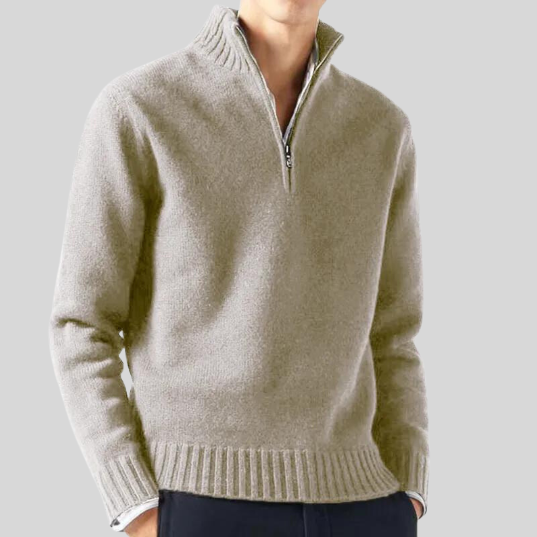 | Luxury Half-Zip Sweater