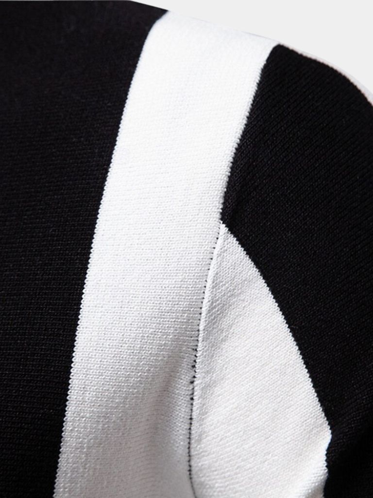 Navy Stripe Polo
