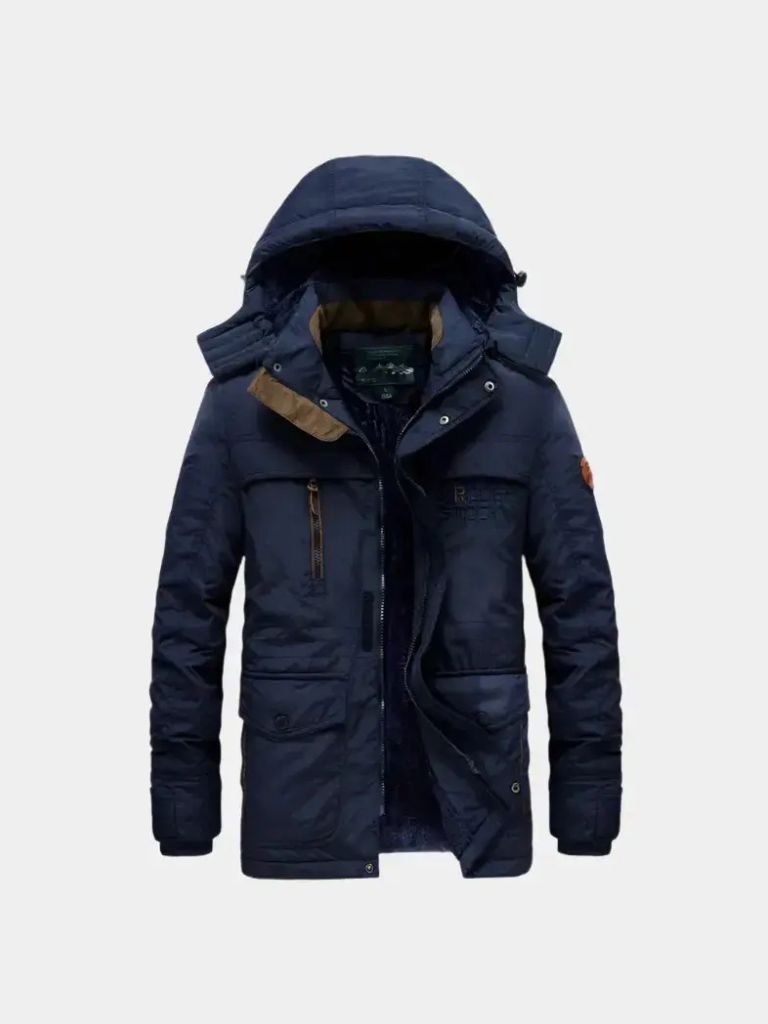 Military Hooded Jacket - Cross & Crown