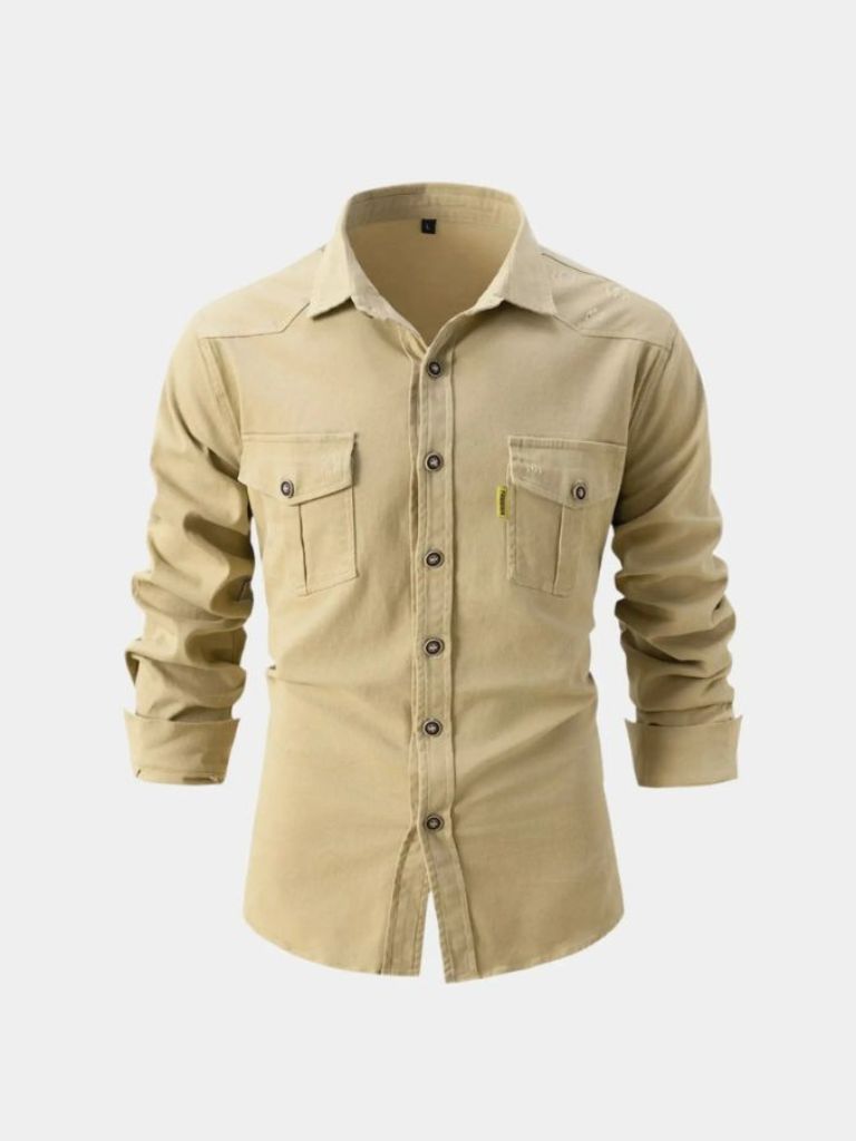 Casual Modern Men Shirt - Cross & Crown