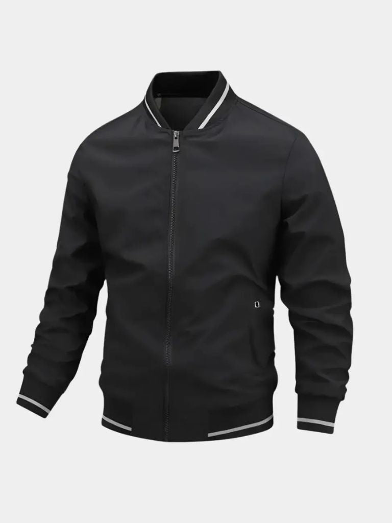 Casual Bomber Jacket - Cross & Crown