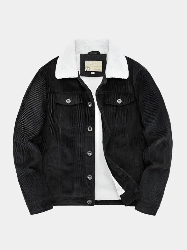 Minimalist Vintage Corduroy Jacket - Cross & Crown