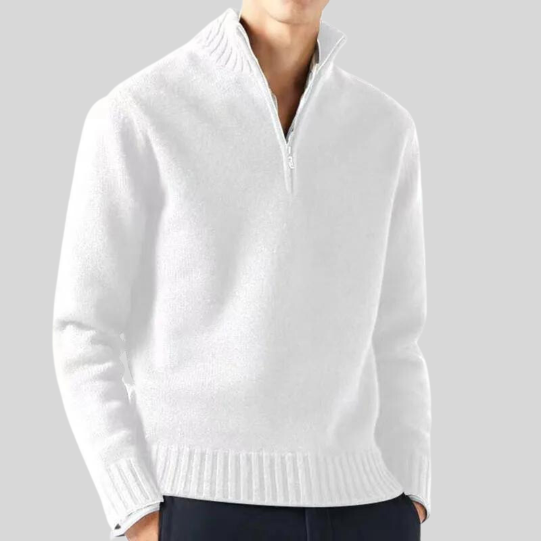 | Luxury Half-Zip Sweater