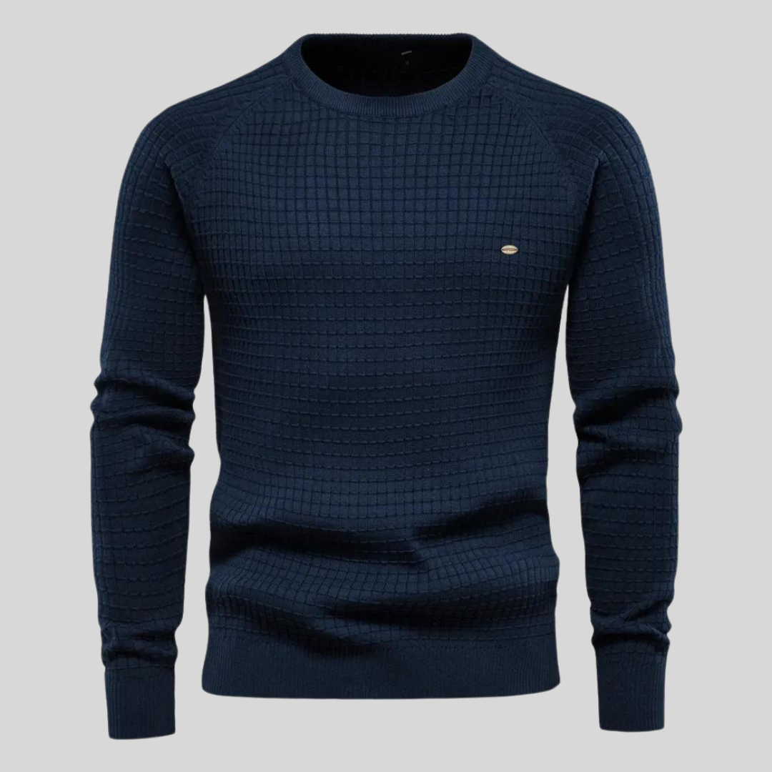 | Knitted Sweater with Logo