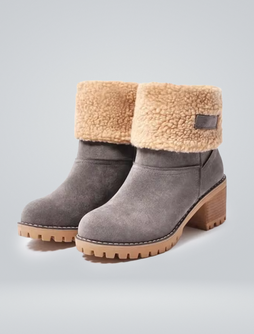 Noortje | Stylish Warm Leather Boots