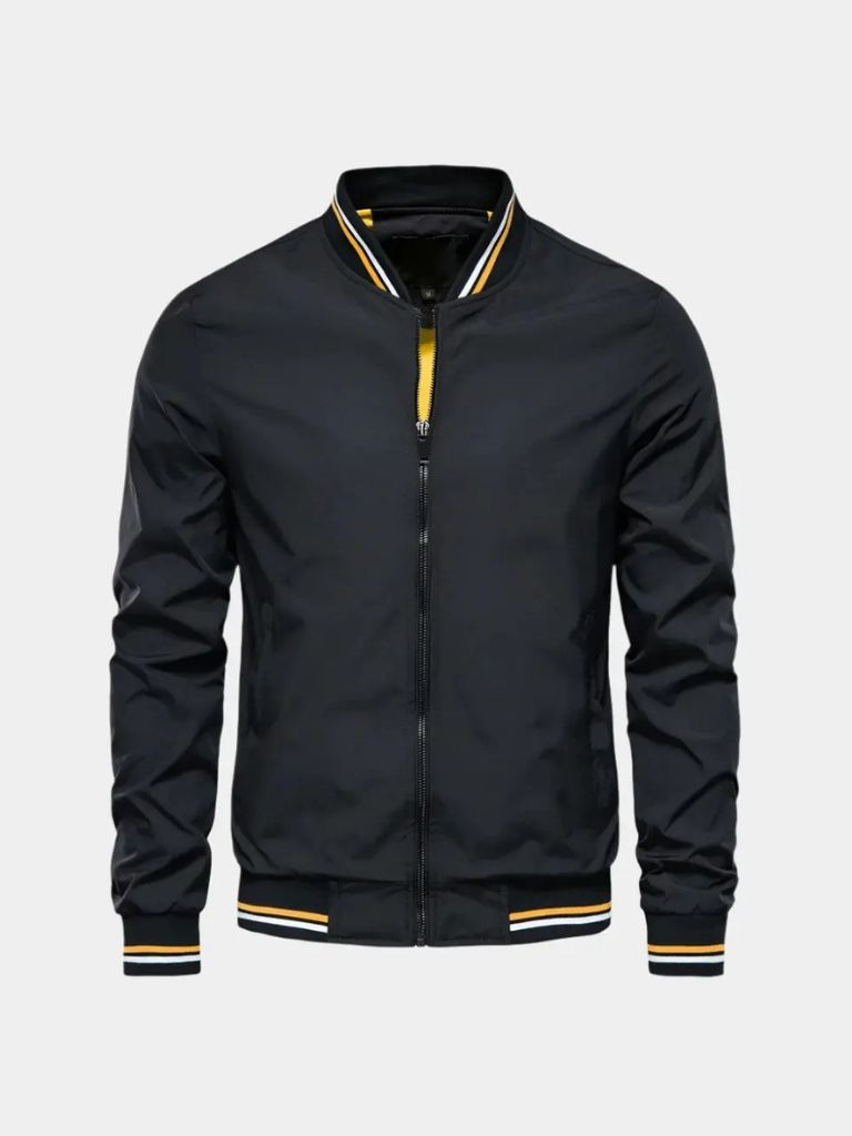 Casual Bomber Jacket - Cross & Crown