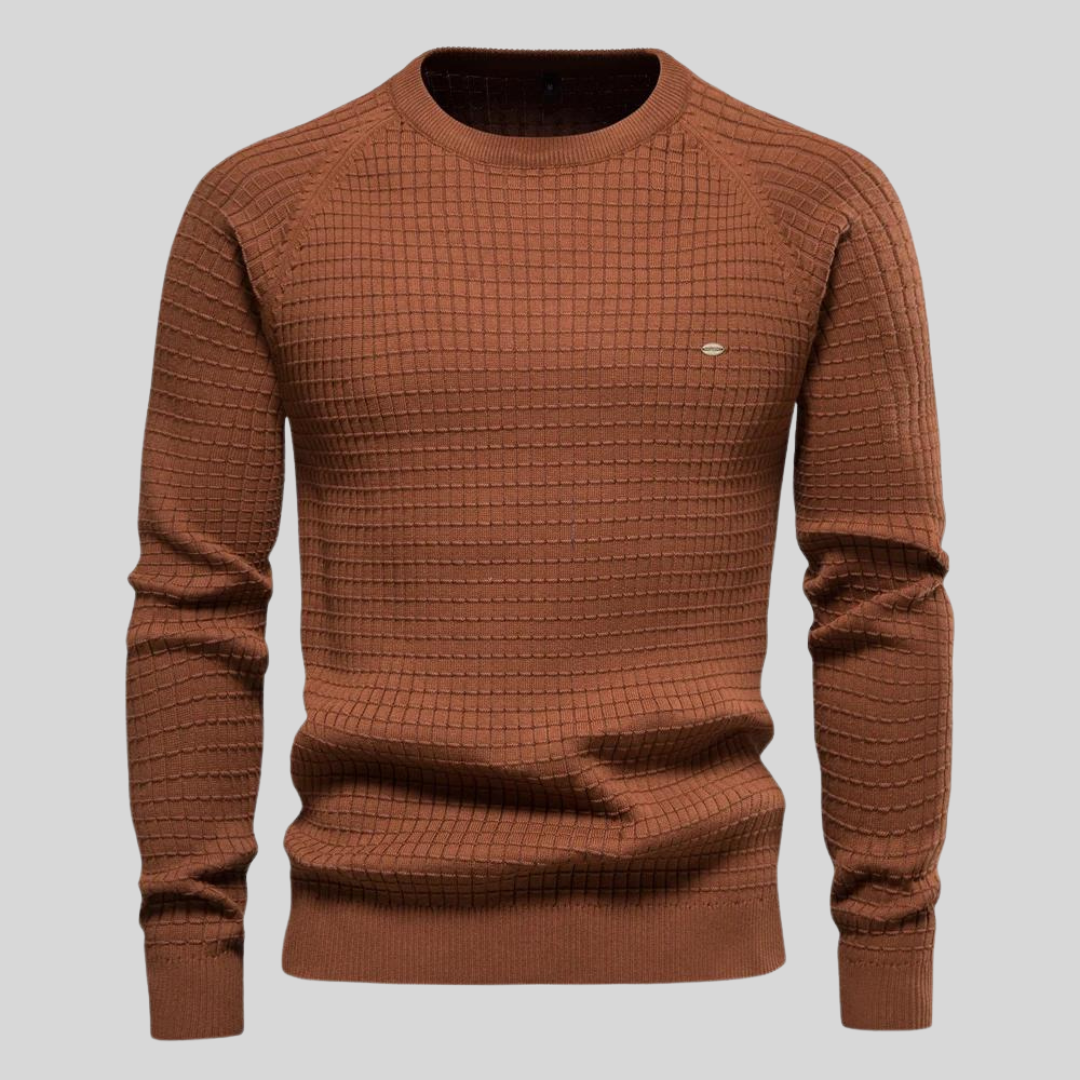 | Knitted Sweater with Logo