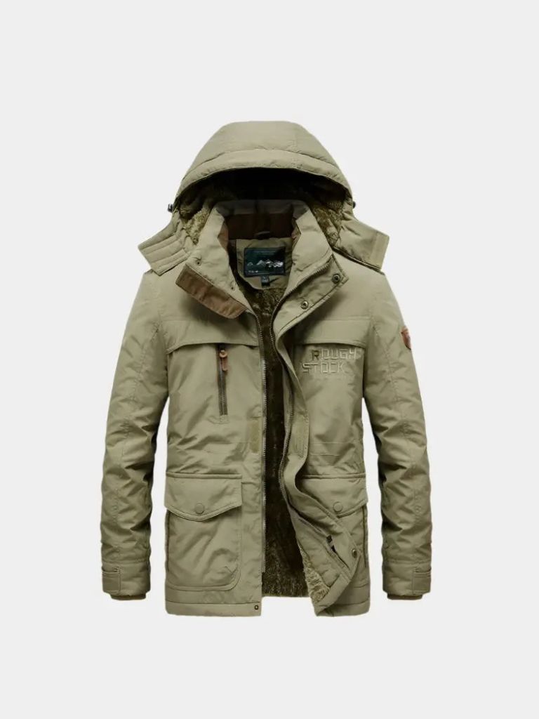 Military Hooded Jacket - Cross & Crown