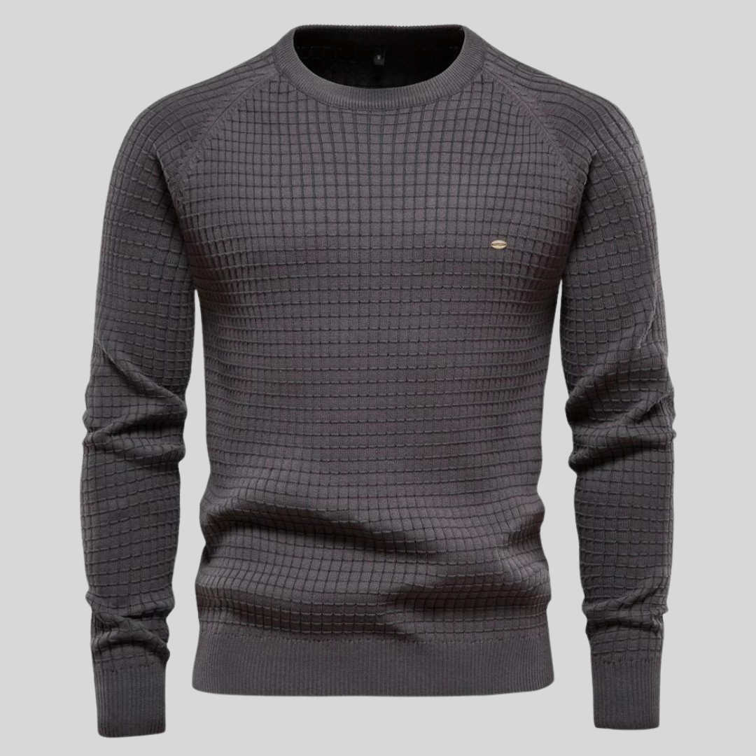| Knitted Sweater with Logo