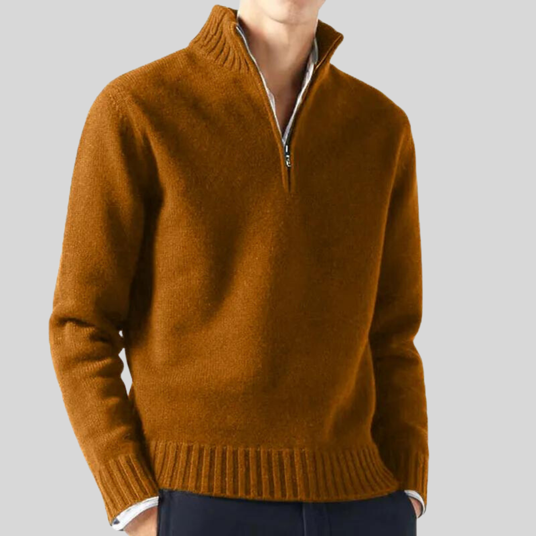 | Luxury Half-Zip Sweater