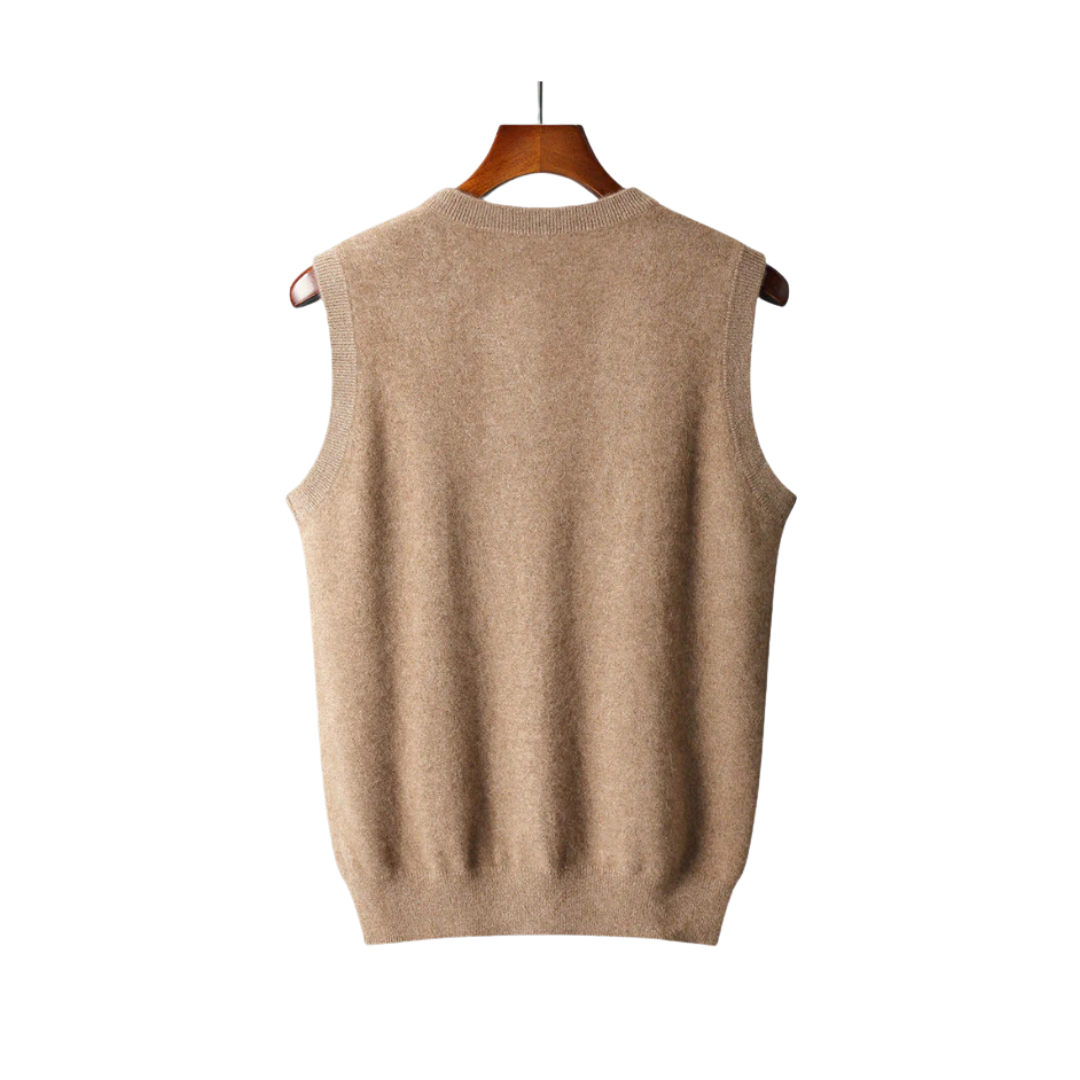 AVANI | Premium Cashmere V-Neck Vest
