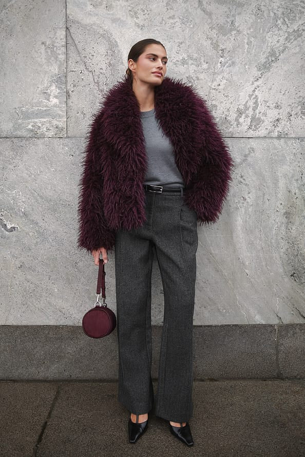 Harley Oversized Fur Coat
