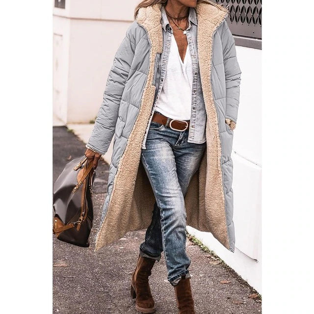Nora | Long Reversible Coat