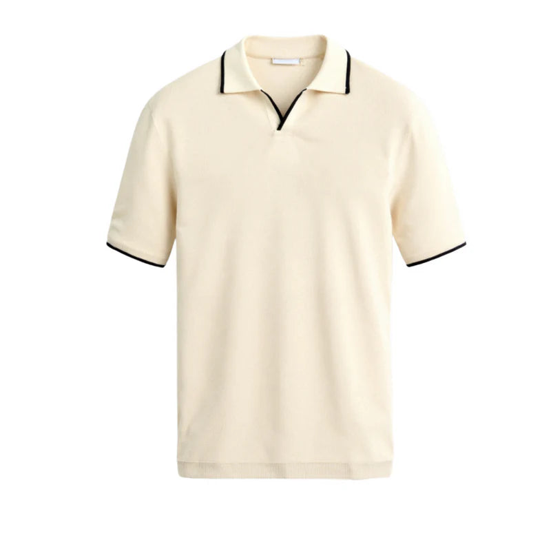Milano Di Classe Contrast Slim Fitted Polo