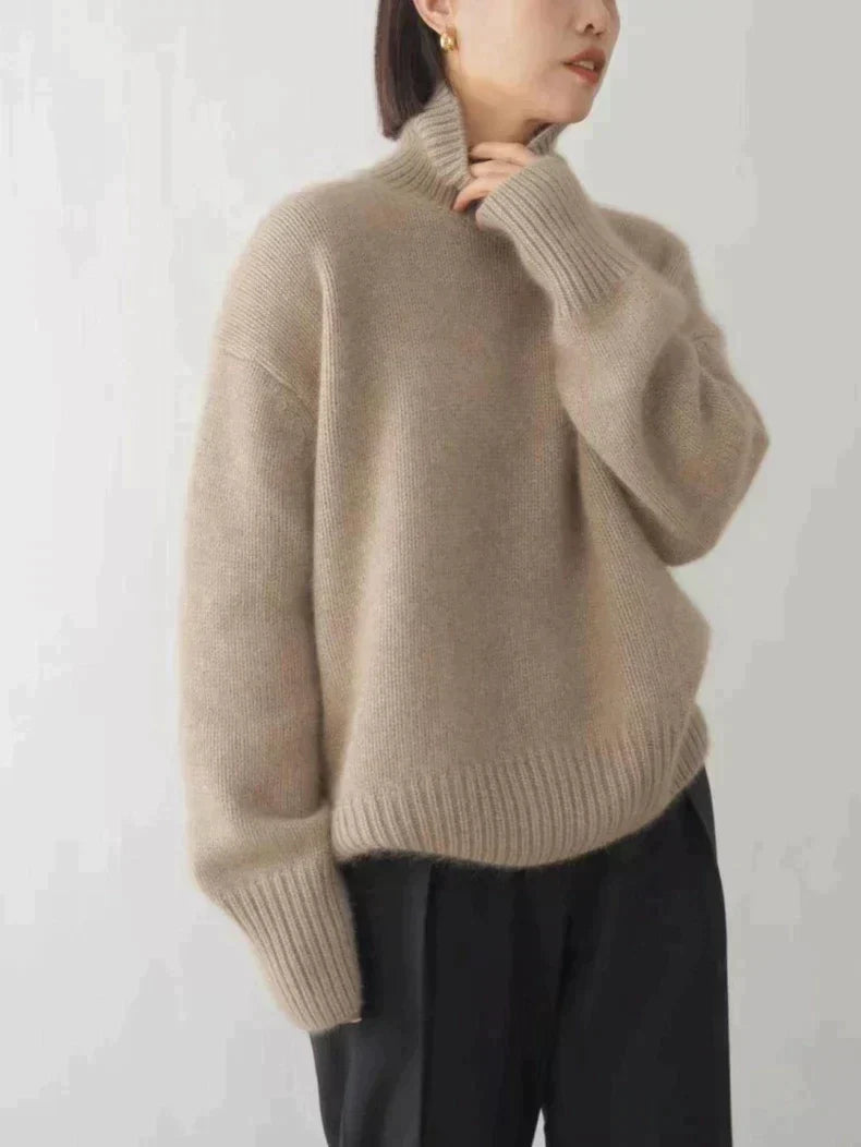 Lena | Cashmere Turtleneck Sweater