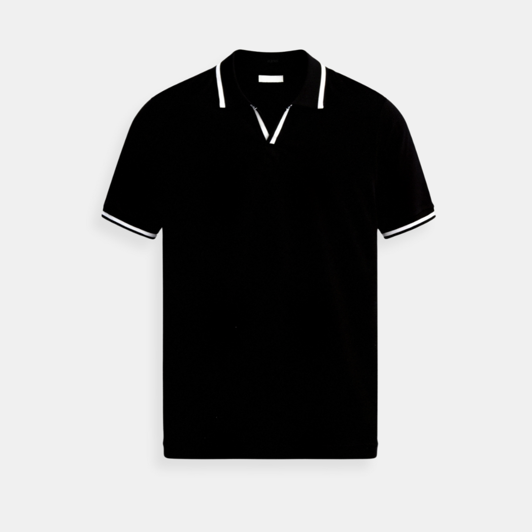 Milano Di Classe Contrast Slim Fitted Polo