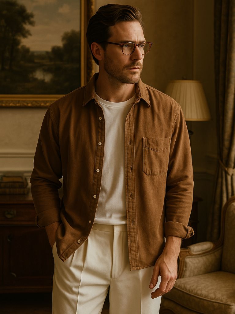 Casual Corduroy Shirt
