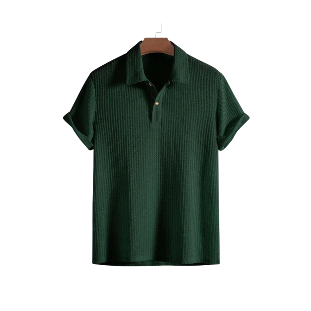 Florence Waffle Knit Polo