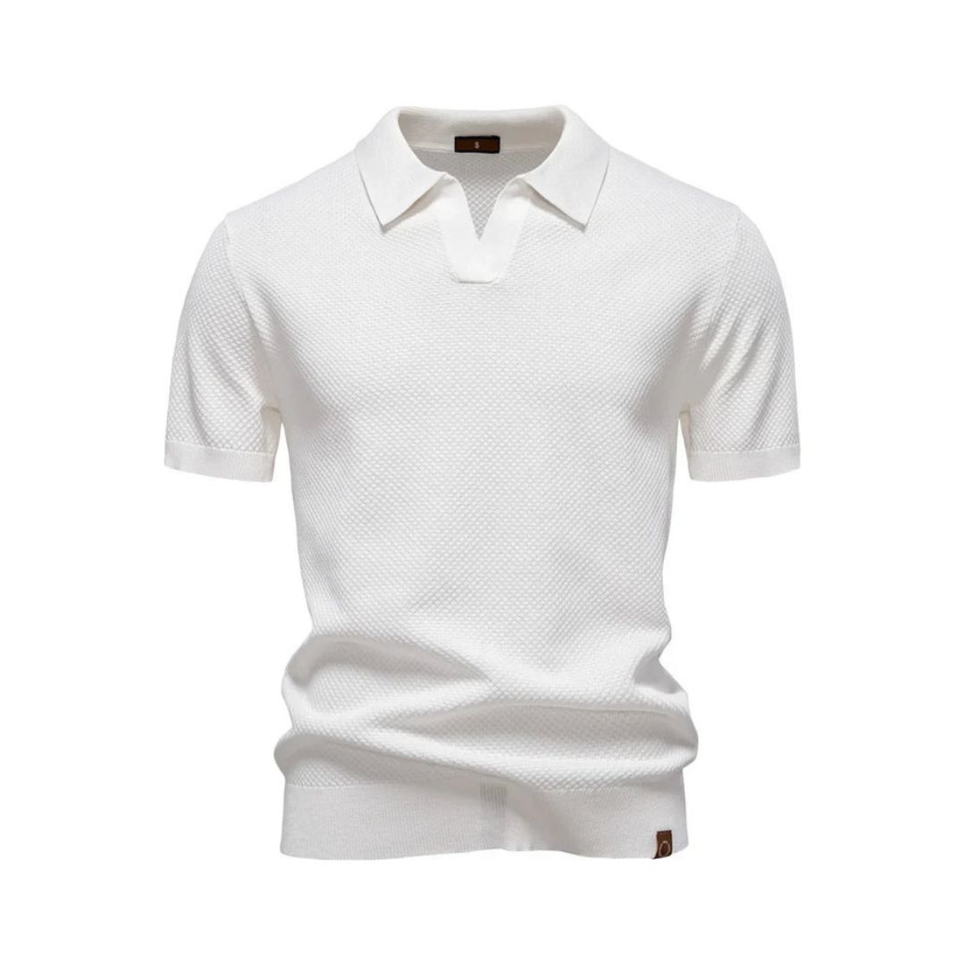 Corfu Textured Polo Shirt