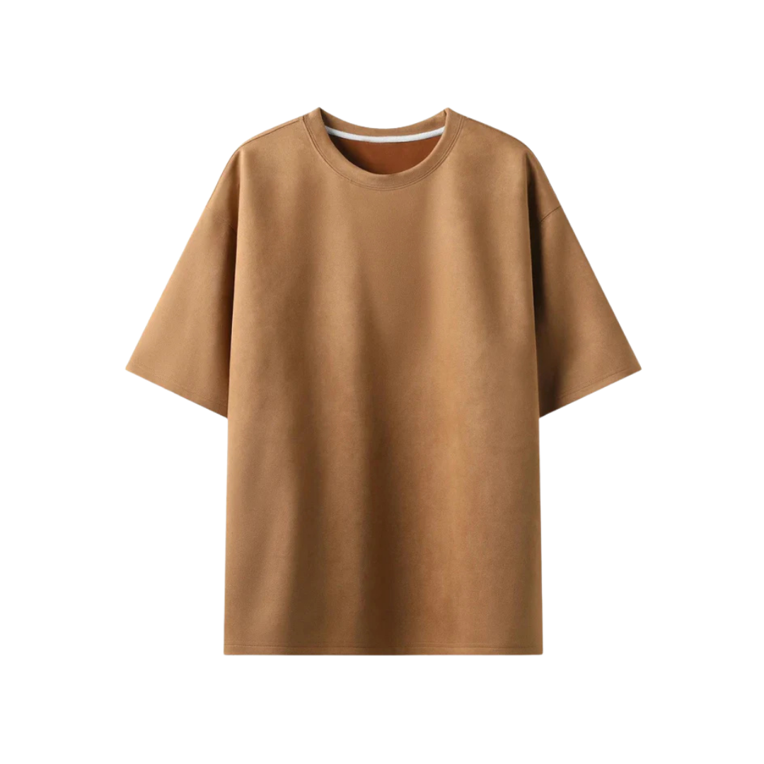 Hendrik – Men’s Suede T-Shirt