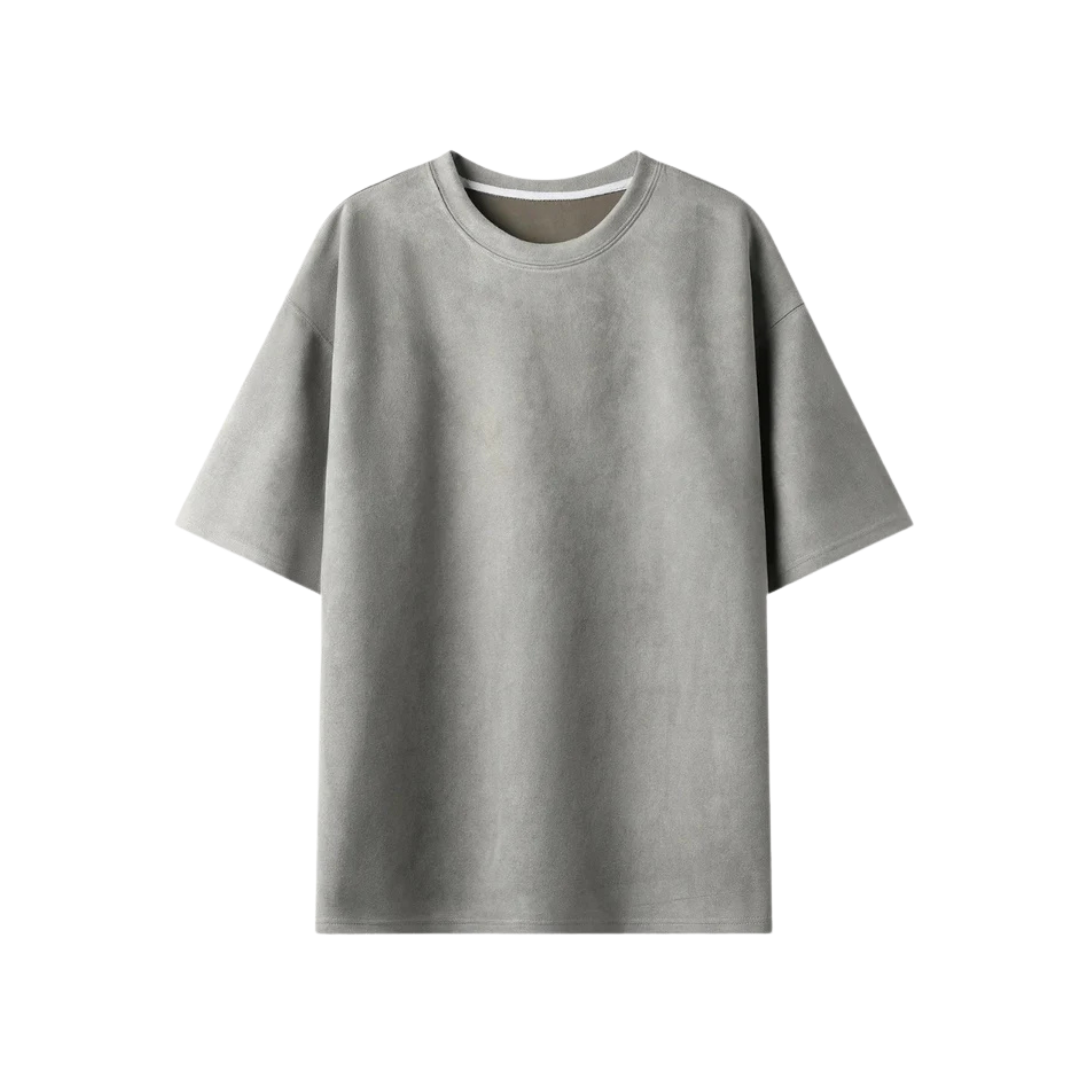 Hendrik – Men’s Suede T-Shirt