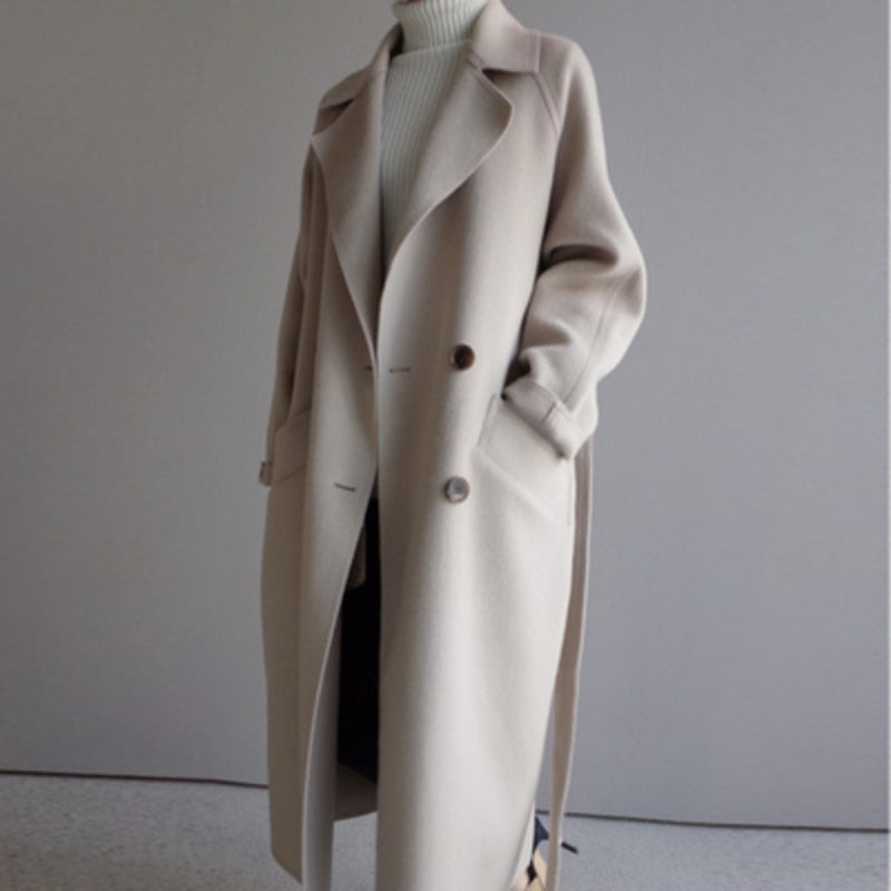 Janna | Elegant Long Coat for Women