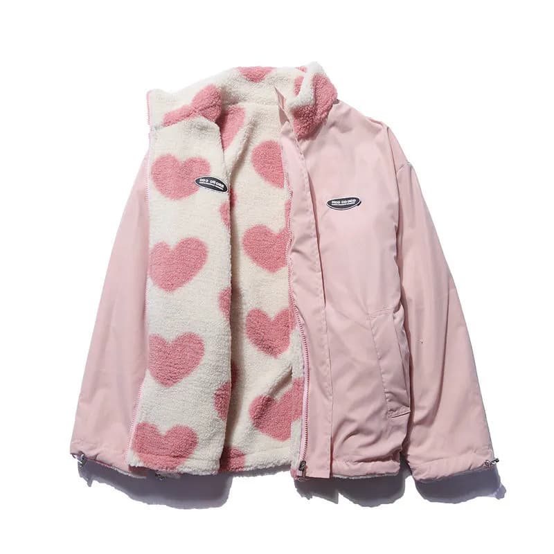 Ella | Reversible Heart Jacket – Unique Collection