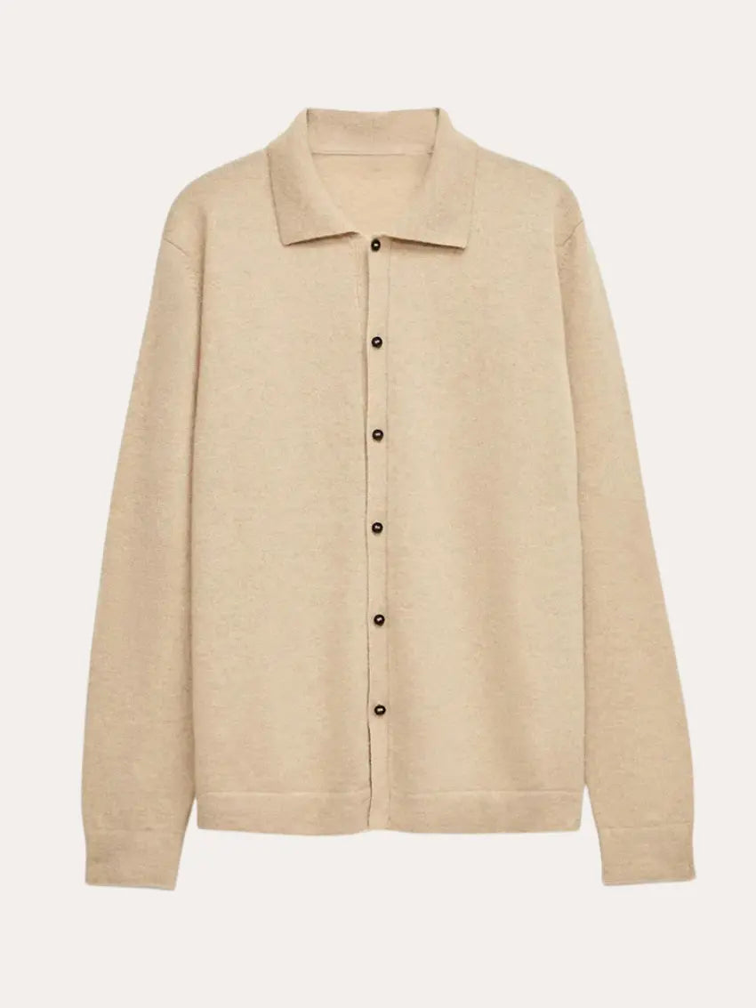 Cashwool Shirt Beige
