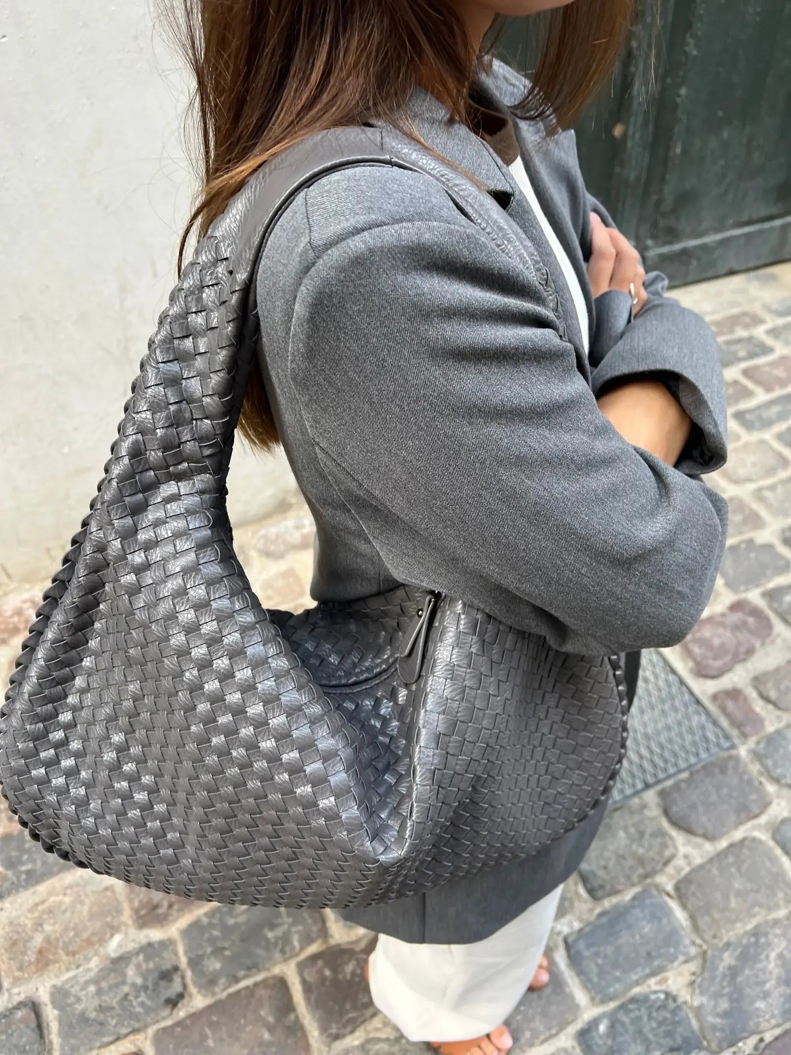 Amelia - Woven Shoulder Bag