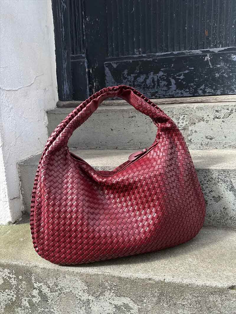 Amelia - Woven Shoulder Bag
