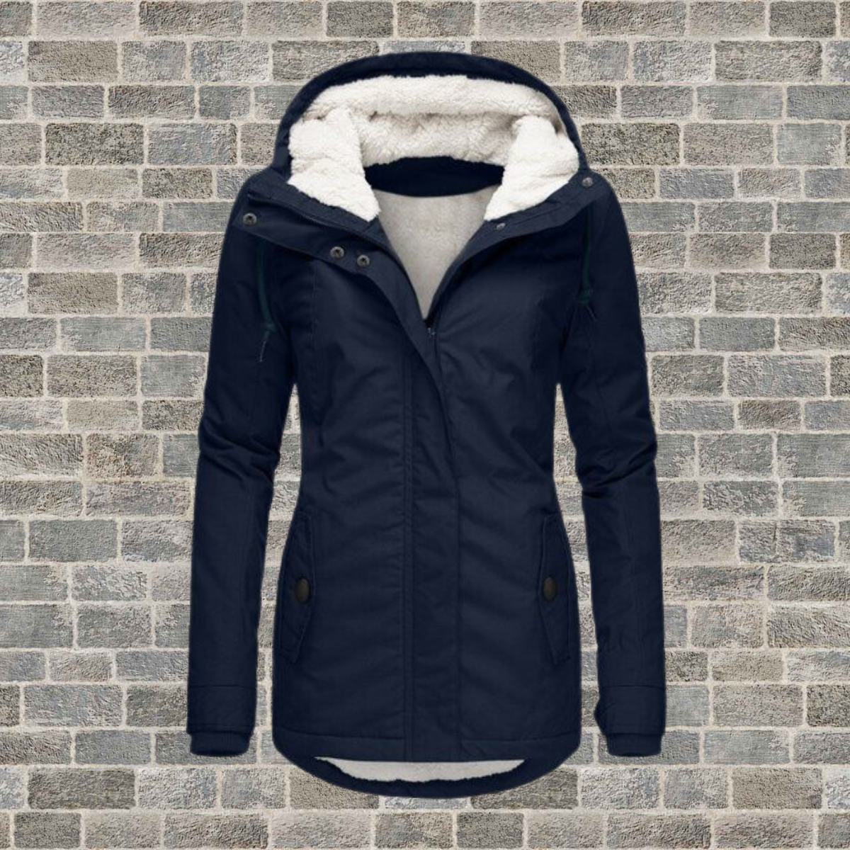 Jenna | Comfortable Winter Coat with Sherpa