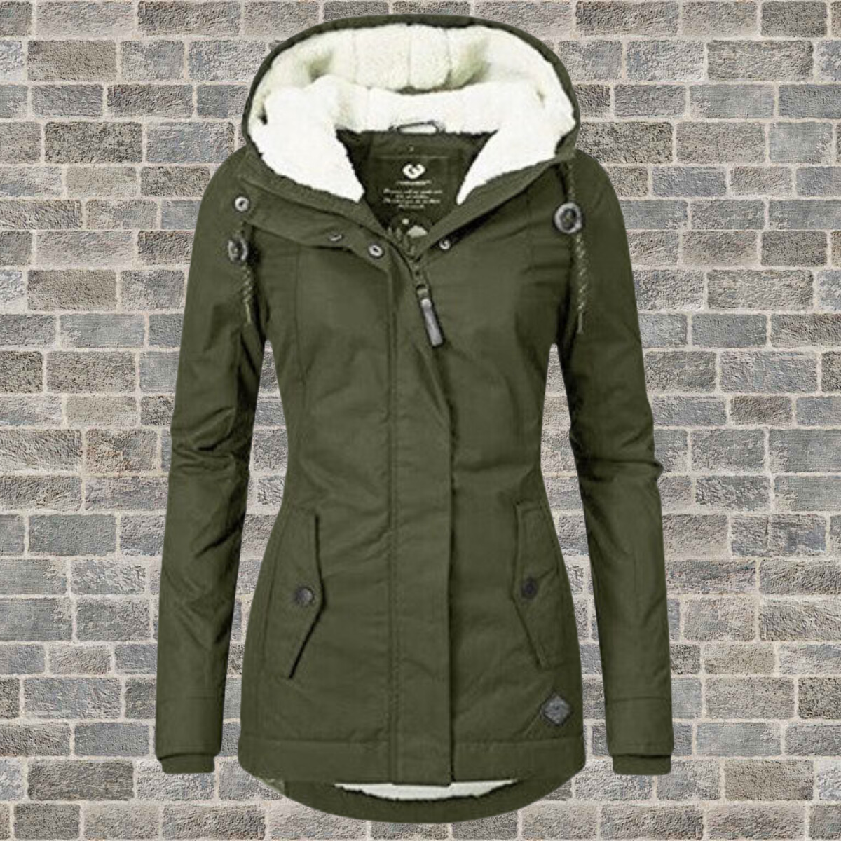 Jenna | Comfortable Winter Coat with Sherpa