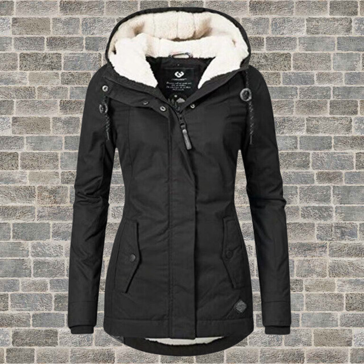 Jenna | Comfortable Winter Coat with Sherpa