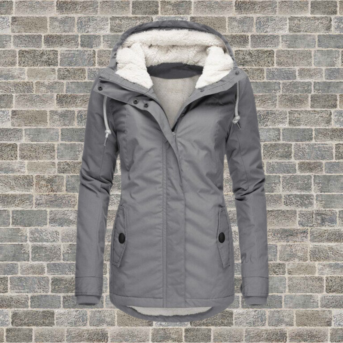 Jenna | Comfortable Winter Coat with Sherpa