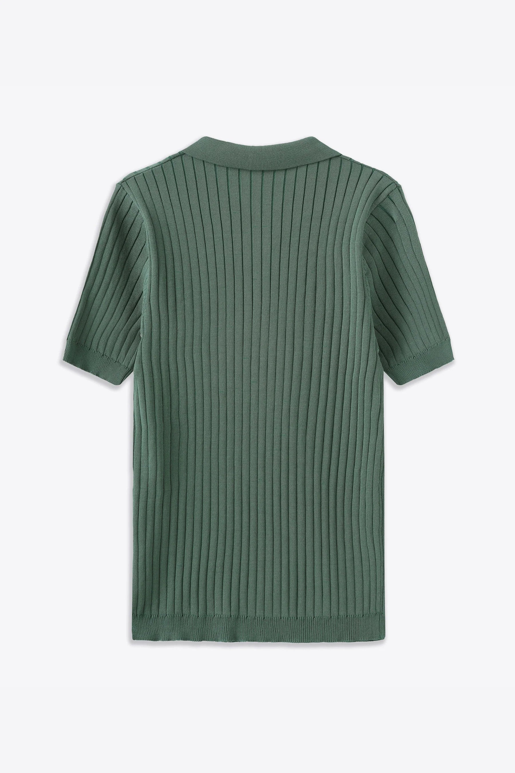 Garda - Ribbed Short Sleeve Polo