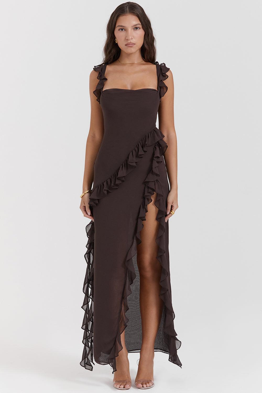 Milano Di Classe® | Maxi Dress with Ruching