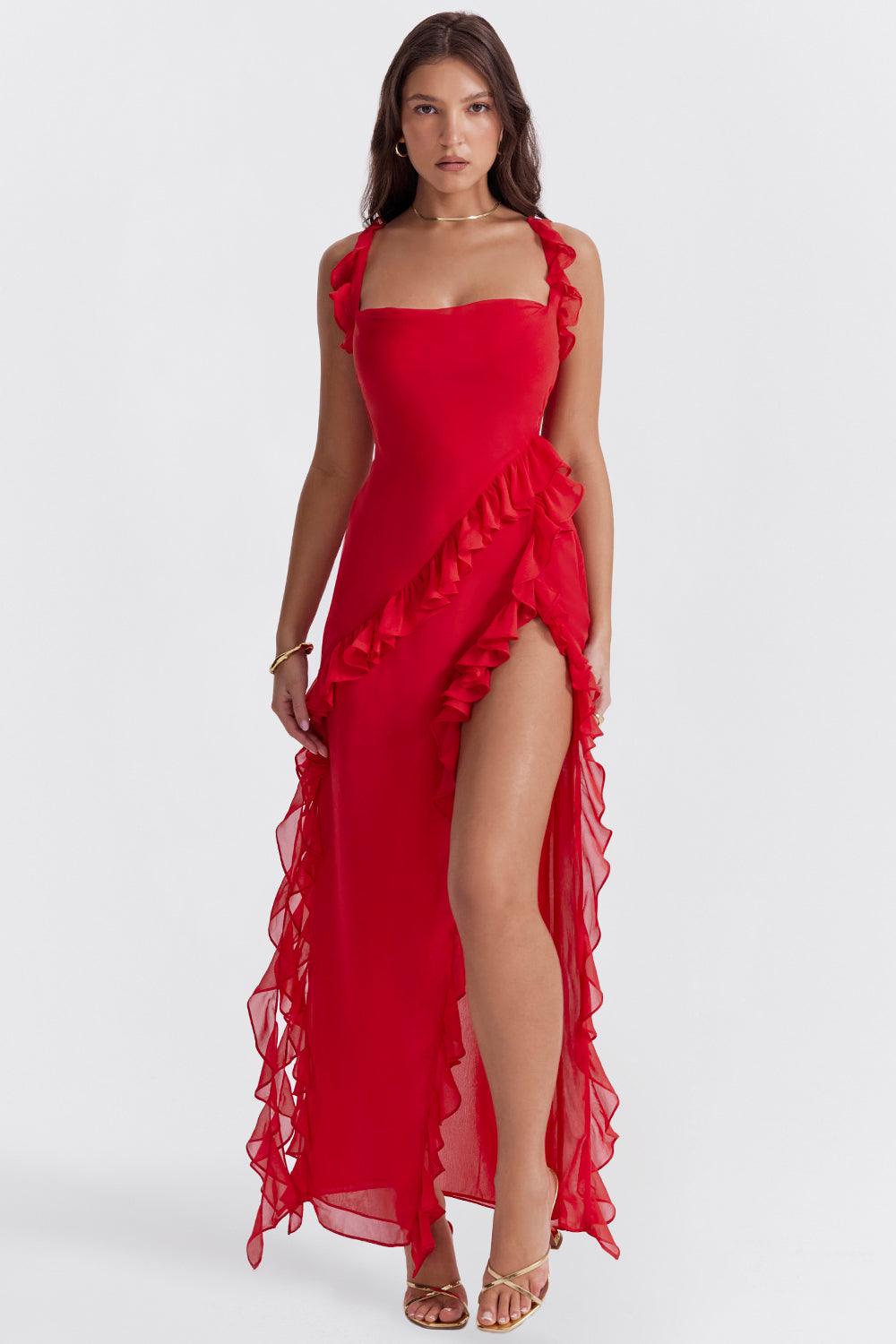 Milano Di Classe® | Maxi Dress with Ruching